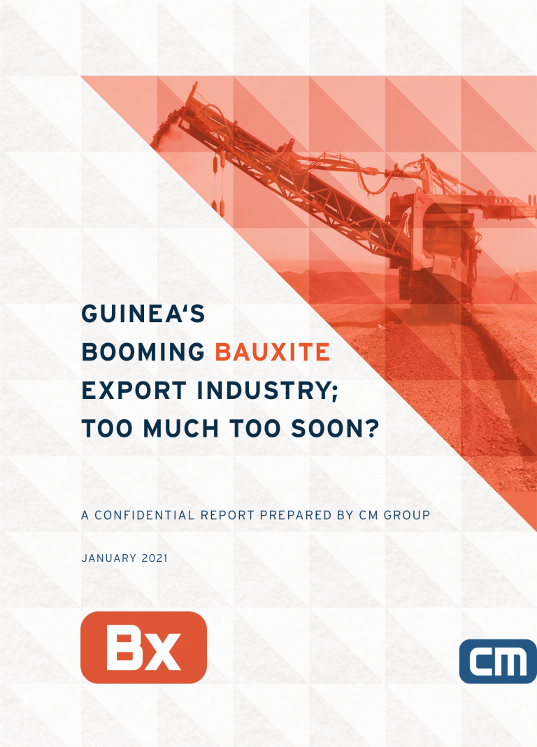 Guinea's Booming Bauxite Export Industry; Too Much Too Soon? CM Group